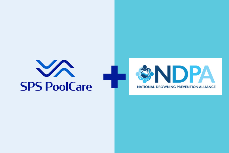 SPS Pool Care + NDPA logo.