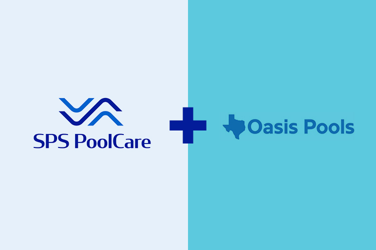 SPS Pool Care + Oasis Pools logo.